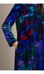 Sahara Multi Late Night Flora Velvet Dress  