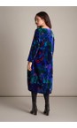 Sahara Multi Late Night Flora Velvet Dress  