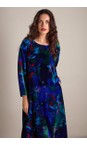 Sahara Multi Late Night Flora Velvet Dress  