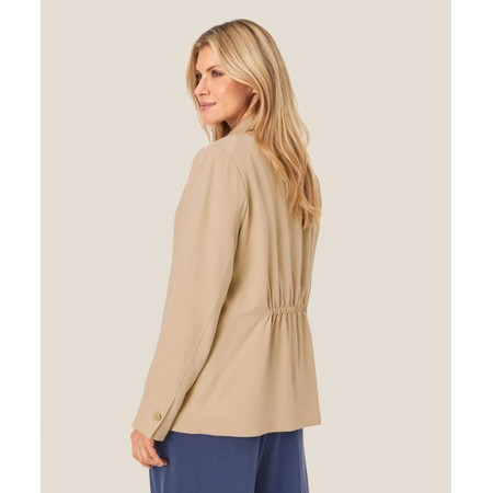Masai Clothing MaJames Safari Blazer - Beige
