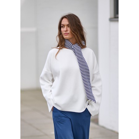 Henriette Steffensen Bluser Off-White Fleece Top - Off-White