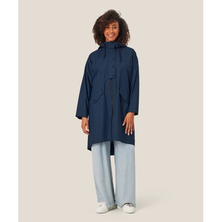 Masai Clothing MaTheia Plain Raincoat - Blue