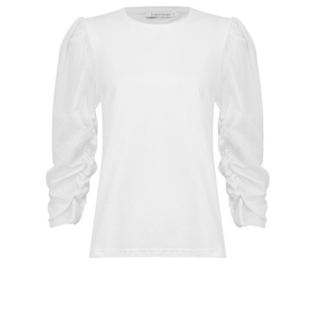 Brave & True Gracie Cotton Tee - White