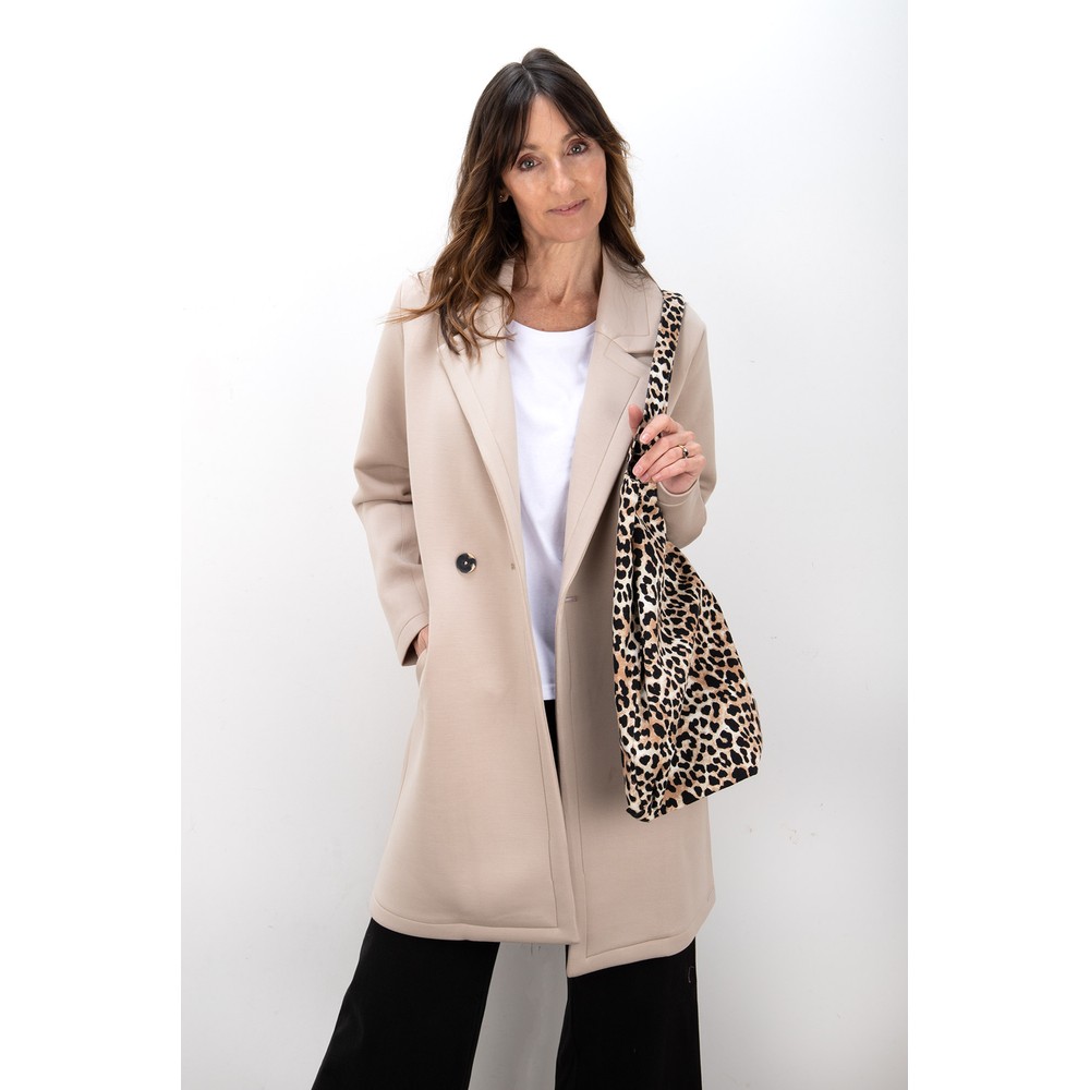 RINO AND PELLE Danja Double Breasted Coat Desert