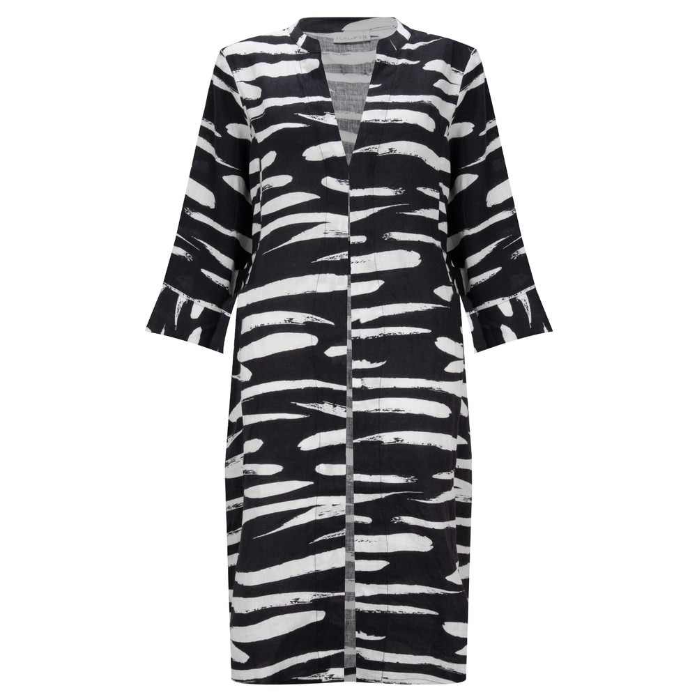 Foil Wild Ride Uno Print Duster Jacket Uno