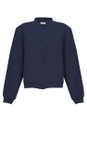 Chalk Navy Tina Navy Bomber Style Jacket  