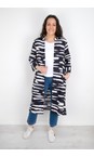 Foil Uno Wild Ride Uno Print Duster Jacket  