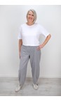 Mes Soeurs et Moi White  Gladys White Cropped Tee  