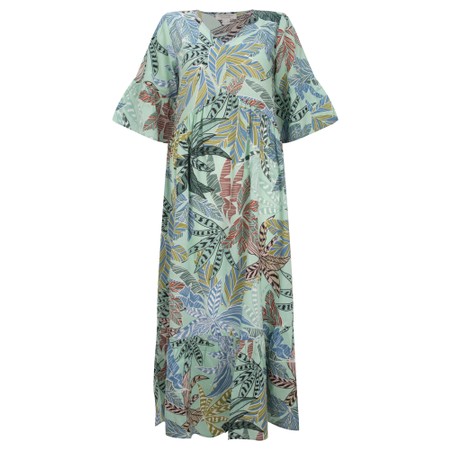 Orientique Fitzroy Peak Print Maxi Dress - Multicoloured