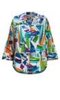 Orientique Print Cannes Print Overshirt  