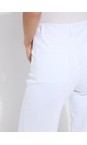 Lyssé White  Mallory Sailor High Waist Wide Leg Denim Jean  