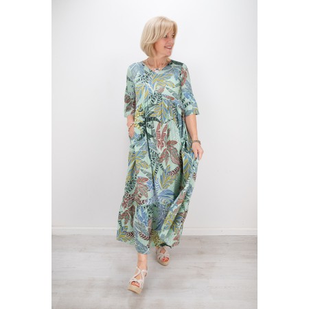 Orientique Fitzroy Peak Print Maxi Dress - Multicoloured