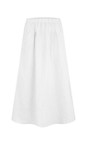 Amazing Woman White  Orla Linen Skirt  