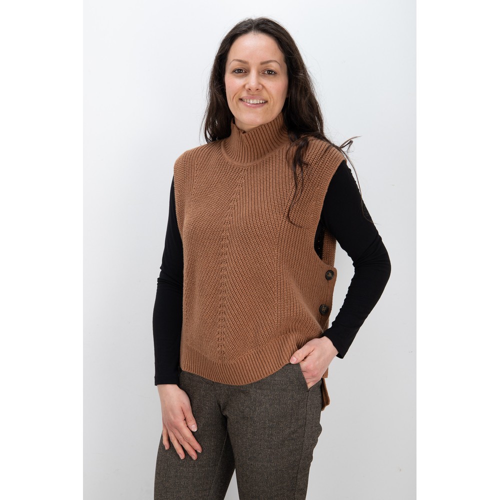 Foil Vest Ever Caramel Pop Over Caramel