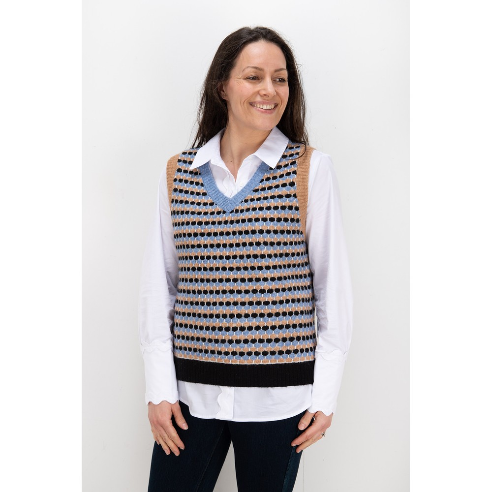 Foil Pop Culture Popcorn Blue Gilet Popcorn Blue