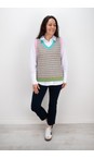 Foil Popcorn Pink Pop Culture Popcorn Pink Gilet  