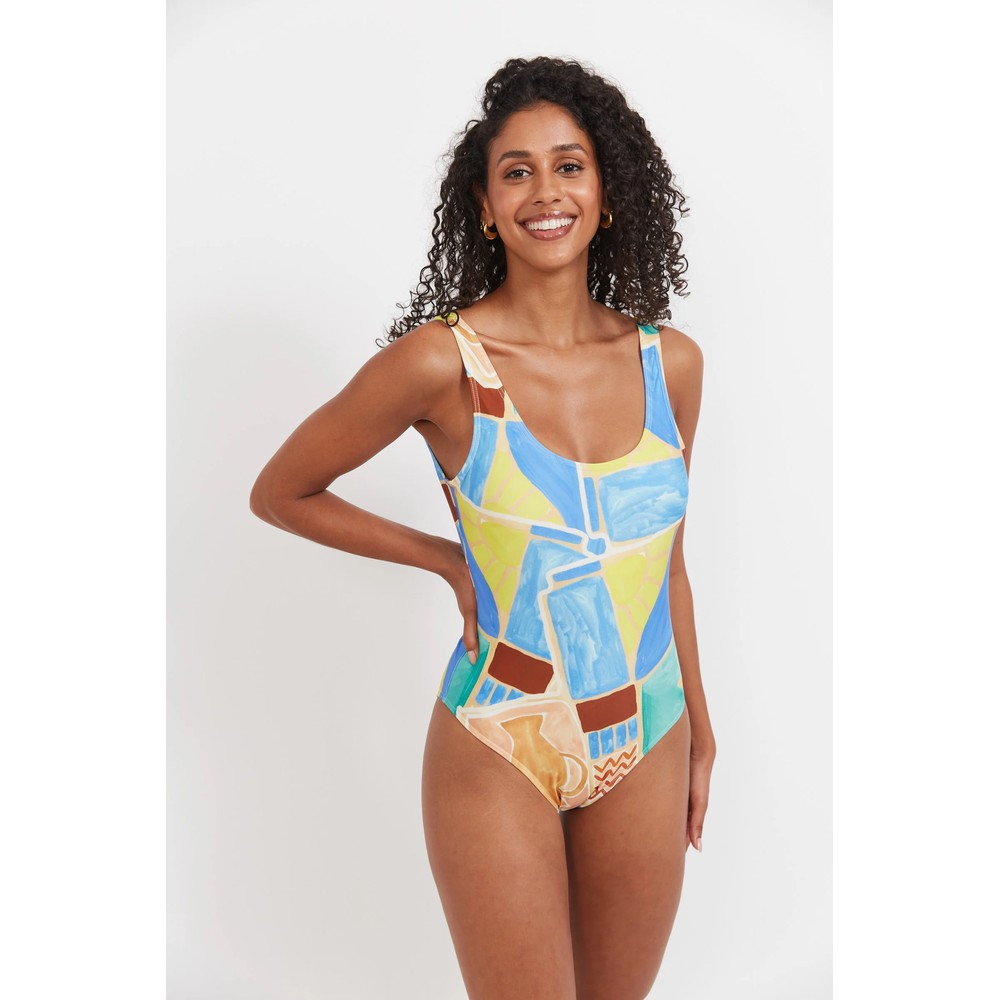 HAVEN Palermo One Piece Swimsuit Solare