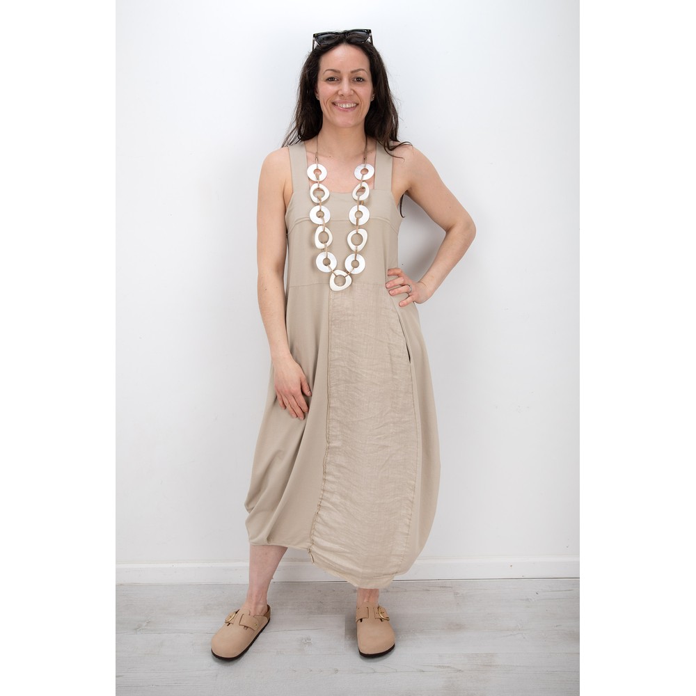 Mama B Intenso Grezzo Strap Dress Grezzo