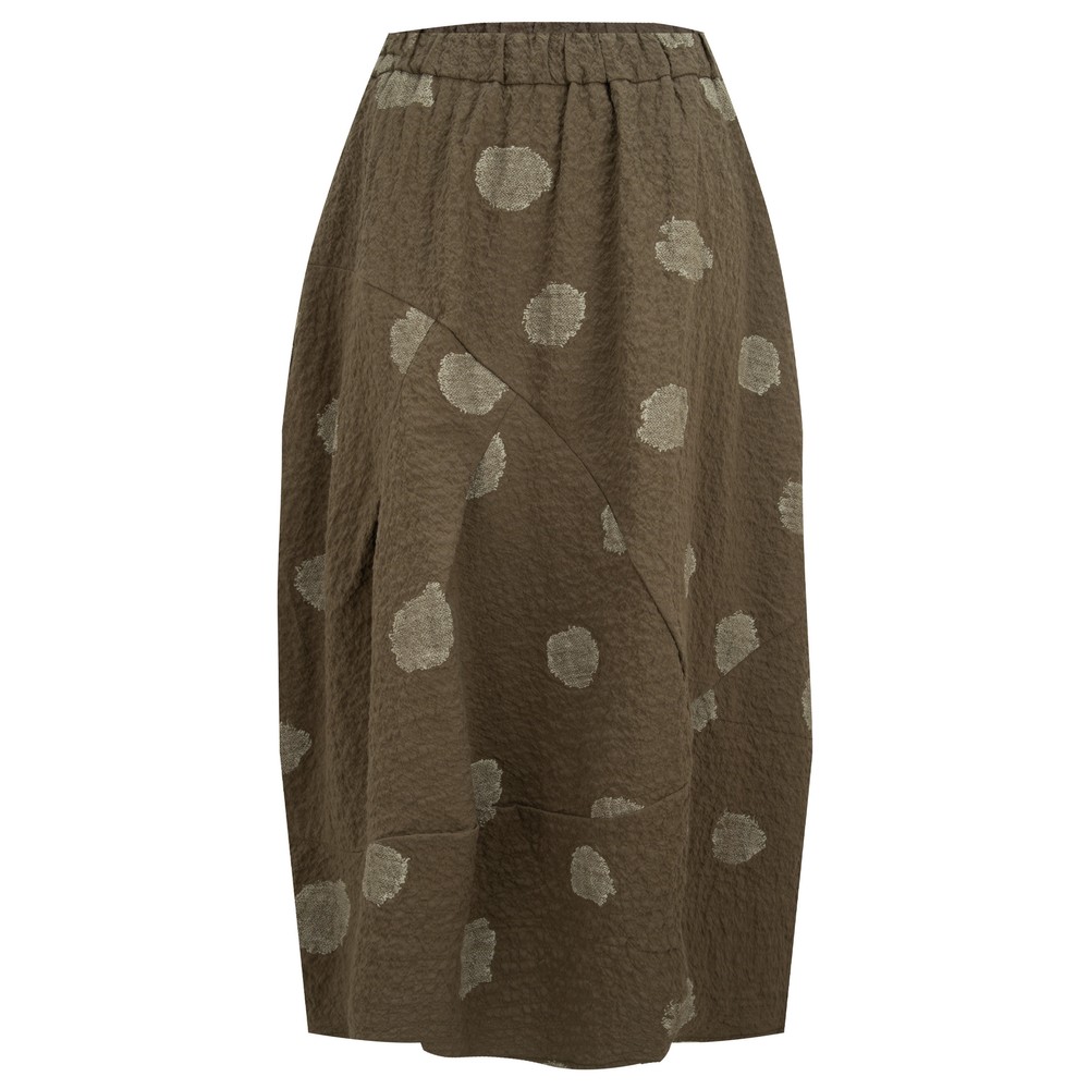 Mama B Ultima S Alga Embossed Spot Skirt Alga