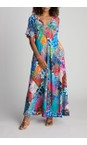 Sahara Multi Sahara Patchwork Maxi Dress  