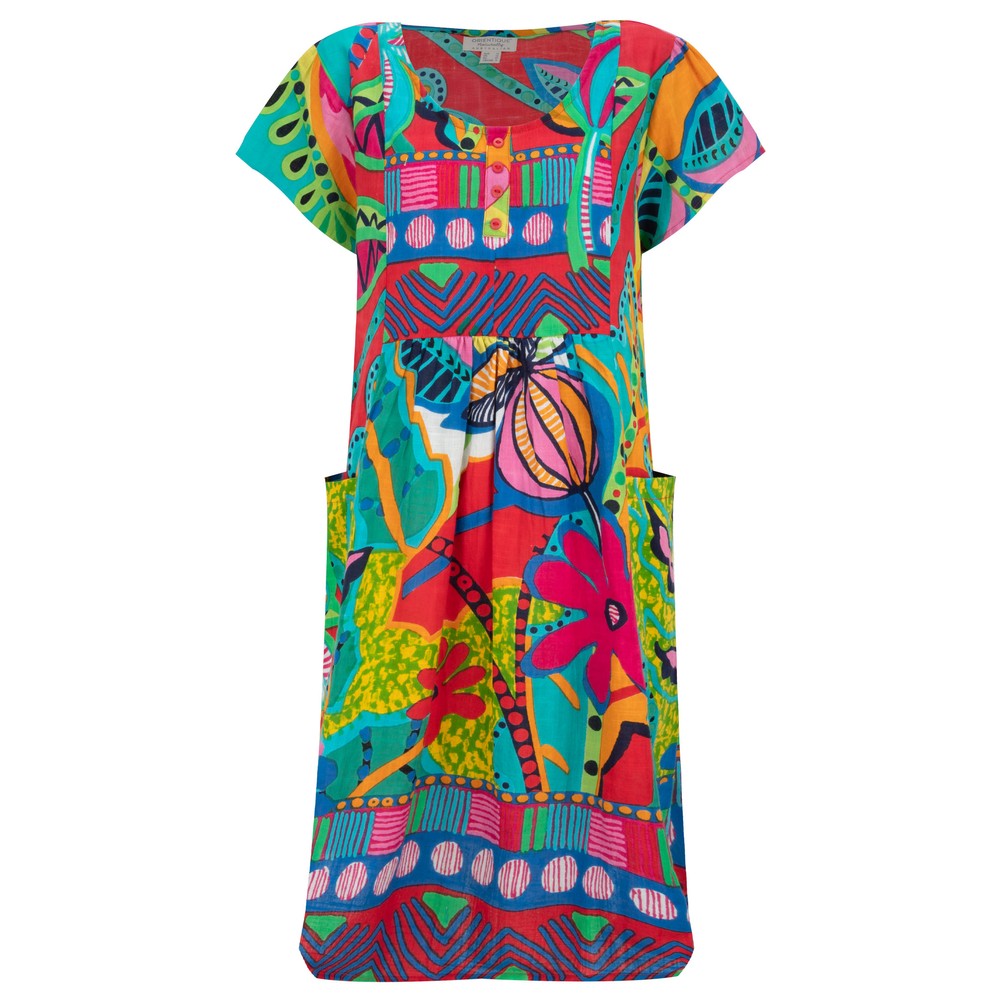 Orientique San Miguel Pocket Dress Print