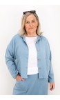 Amazing Woman Denim Goldie Denim 2 Pocket Jersey Jacket  