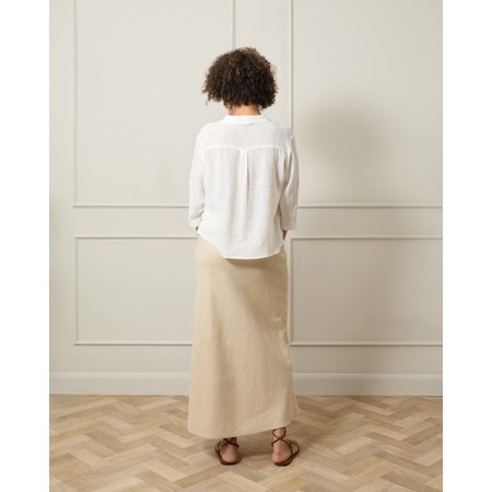 Chalk Natalie Shirt - Off-White