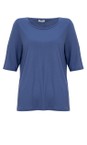 KYRA Indigo Blue Clasic Basic Top  