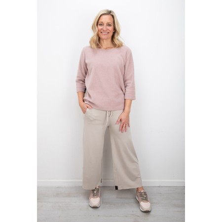 Henriette Steffensen Bluser Nude Fleece Blouse With Pendant - Pink