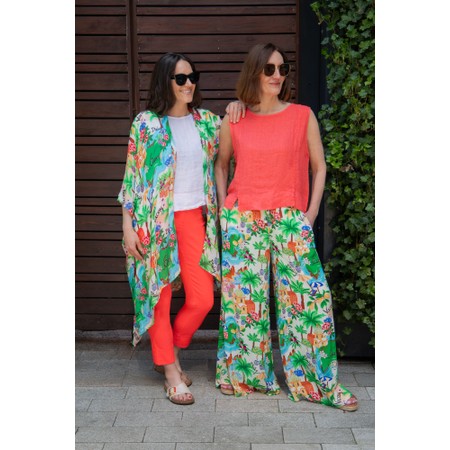 Robell Bella 09 Ankle Length 7/8 Cuff Trouser - Orange