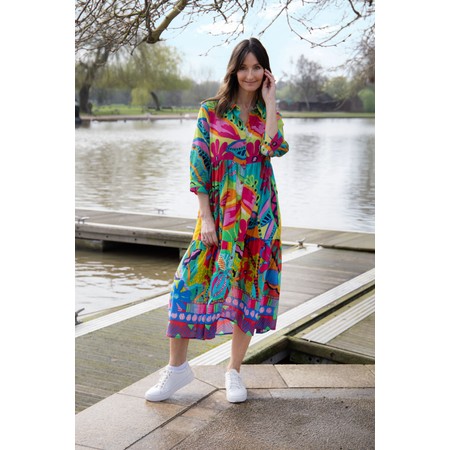 Orientique San Miguel Midi Dress - Multicoloured
