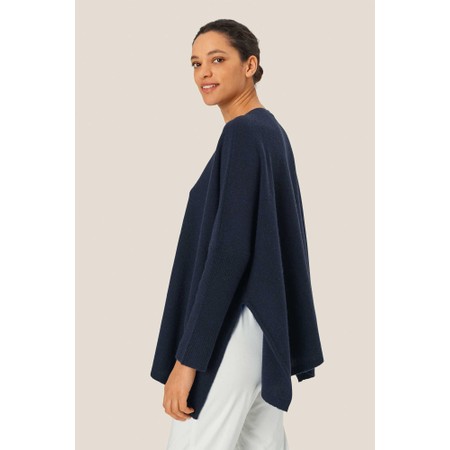 Masai Clothing MaFayela Mood Indigo Knit Top - Blue
