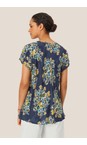 Masai Clothing Mood Indigo MaKallo Mood Indigo Print Top  