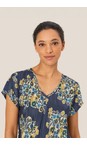Masai Clothing Mood Indigo MaKallo Mood Indigo Print Top  