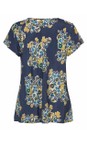 Masai Clothing Mood Indigo MaKallo Mood Indigo Print Top  