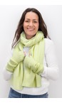 Amazing Woman Leek Erica Fingerless Ribbed Gloves  