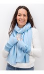 Amazing Woman Crystal Blue Coby Crystal Blue Supersoft Scarf  