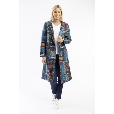 Orientique California Dreaming Long Coat - Multicoloured
