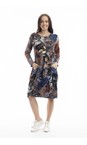 Orientique Abstract Floral Abstract Floral Bubble Dress  