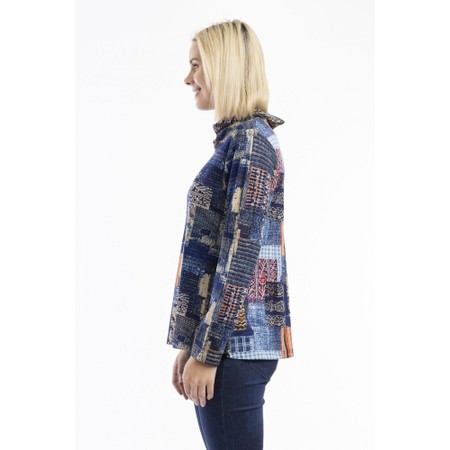 Orientique California Dreaming Cowl Top - Multicoloured