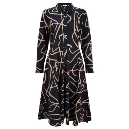 Foil Honourable Mention Dress - Black