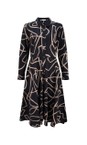 Foil Contour Honourable Mention Dress  