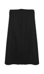 Foil Black  Flare Play Black Skirt  