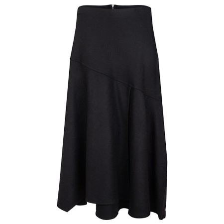 Foil Wool In The World Skirt - Black