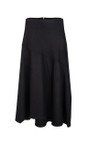 Foil Black  Wool In The World Skirt  