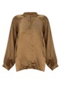 Foil Bronze Crackin' Blouse  