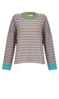 Foil Popcorn Pink Pop Culture Sweater In Popcorn Pink  