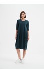 Tirelli Deep Ocean Diagonal Deep Ocean Seam Dress  