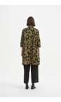 Tirelli Moss / Black Handkerchief Hem Print Shirt  