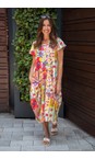 Orientique Print Maitra Bubble Dress  